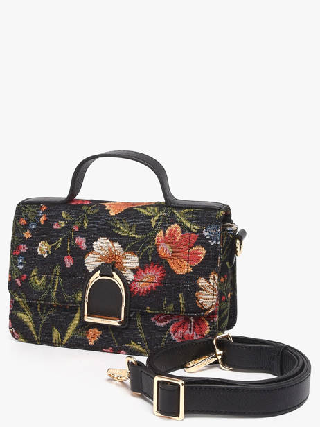 Sac Bandoulière Altesse Jacquard Etrier Noir altesse jacquard EALJ048S vue secondaire 1