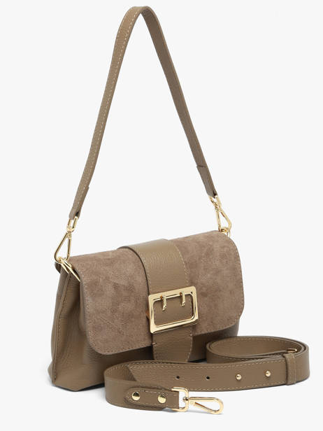 Sac Porté Main Velvet Caviar Cuir Milano Gris velvet caviar VC25114 vue secondaire 2