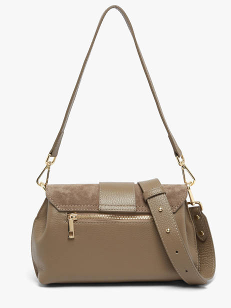 Sac Porté Main Velvet Caviar Cuir Milano Gris velvet caviar VC25114 vue secondaire 4