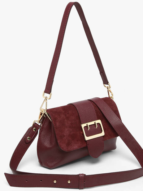 Sac Porté Main Velvet Caviar Cuir Milano Violet velvet caviar VC25114 vue secondaire 2