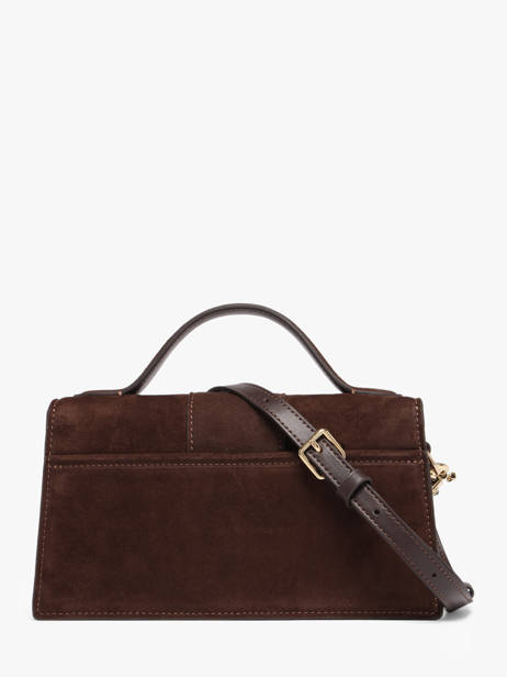 Sac Bandoulière Suede Ily Cuir Lancaster Marron suede ily 10 vue secondaire 4