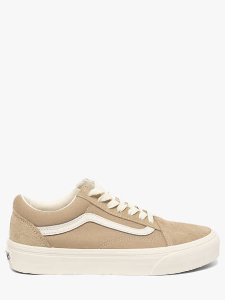 Sneakers En Cuir Vans Beige women EDY4MG1