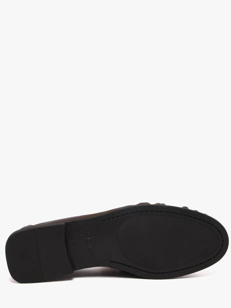 Mocassins Elmira En Cuir Pavement Marron women 24139779 vue secondaire 4