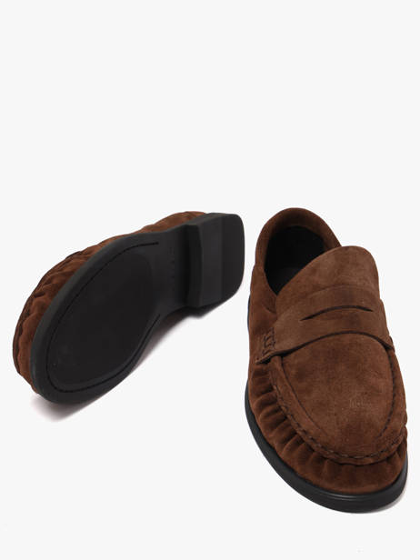 Mocassins Elmira En Cuir Pavement Marron women 24139347 vue secondaire 2