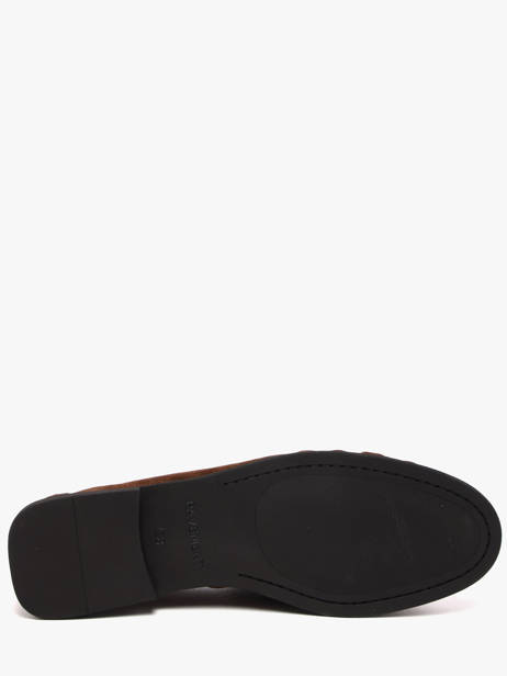 Mocassins Elmira En Cuir Pavement Marron women 24139347 vue secondaire 4