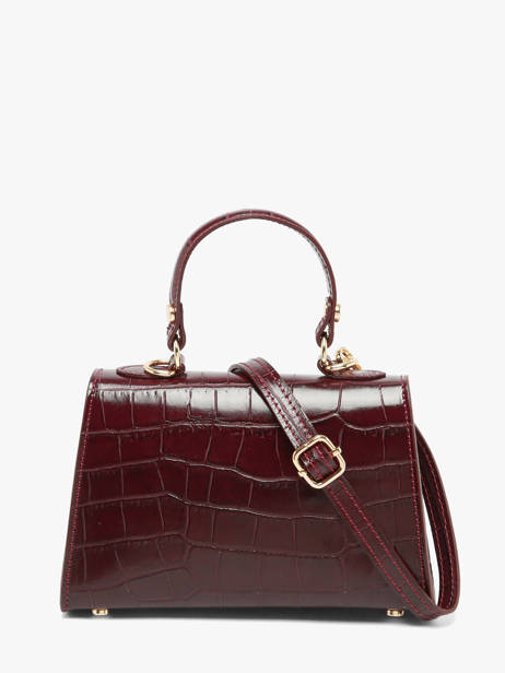 Sac Bandoulière Milano Rouge cocco balo CB25116 vue secondaire 4