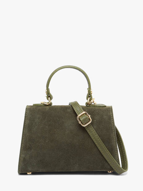 Sac Porté épaule Velvet Caviar Cuir Milano Vert velvet caviar VC25116 vue secondaire 4