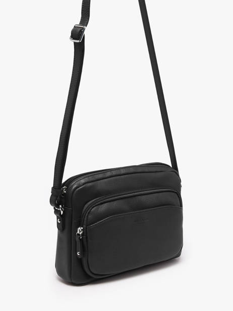 Sac Bandoulière Confort Cuir Hexagona Noir confort 466600 vue secondaire 2