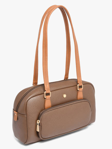 Sac Porté épaule Ella Hexagona Marron ella 2420282 vue secondaire 2