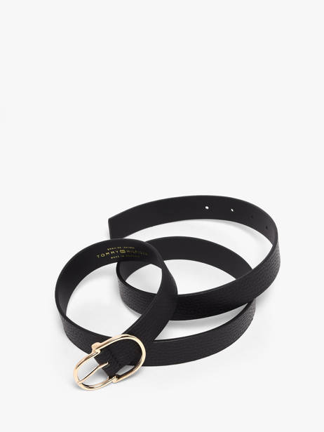 Ceinture Tommy hilfiger Noir belt AW19145 vue secondaire 3