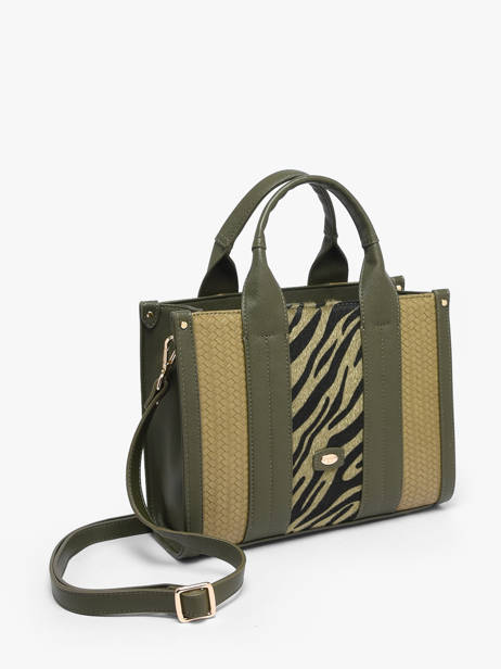 Sac Porté Main Zoe Hexagona Vert zoe 2320316 vue secondaire 2