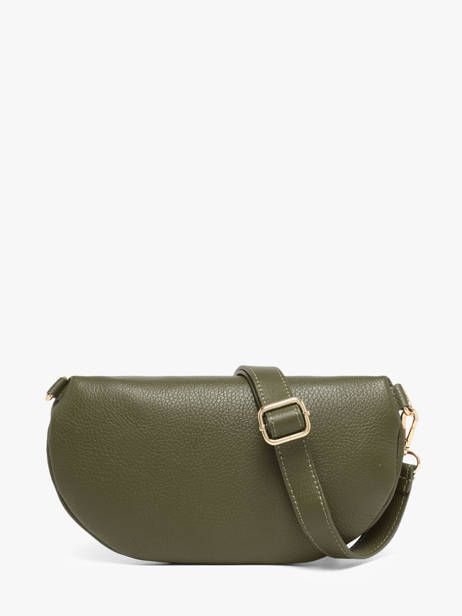 Sac Banane Cuir Milano Vert caviar CA23111O vue secondaire 4