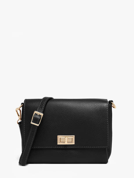 Sac Bandoulière Caviar Cuir Milano Noir caviar CA24061O