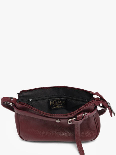 Sac Bandoulière Caviar Milano Rouge caviar G1421NO vue secondaire 3