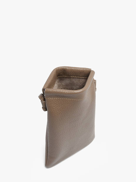 Sac Bandoulière Caviar Cuir Milano Beige caviar CA26061 vue secondaire 3