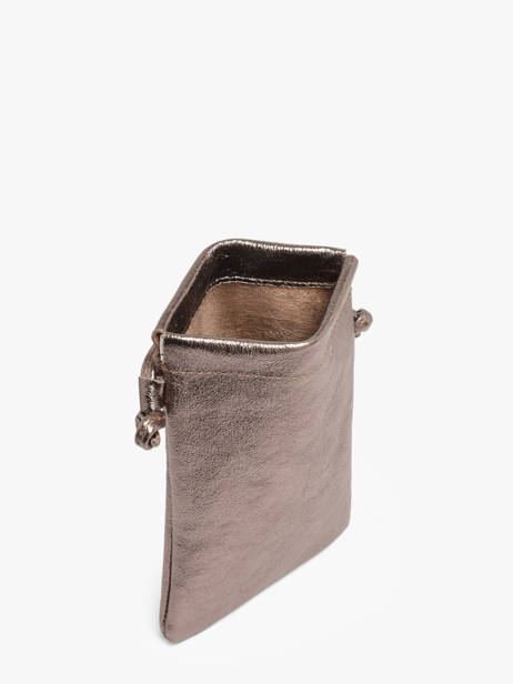 Sac Bandoulière Nine Cuir Milano Rose nine NI26061 vue secondaire 3
