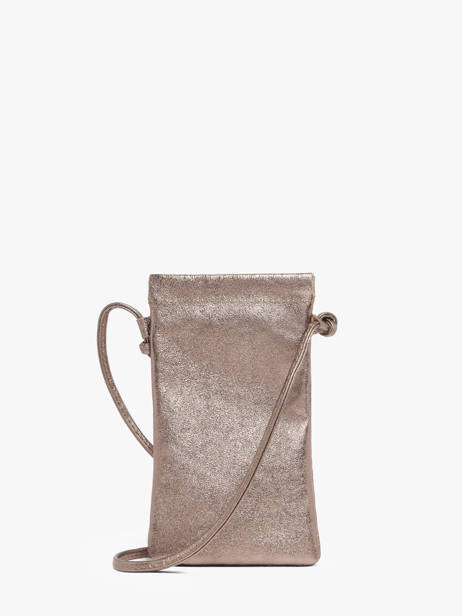 Sac Bandoulière Nine Cuir Milano Rose nine NI26061 vue secondaire 4