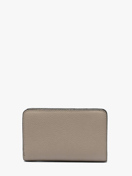 Portefeuille Rectangulaire Zippé Ninon Cuir Lancel Beige ninon A11123 vue secondaire 2