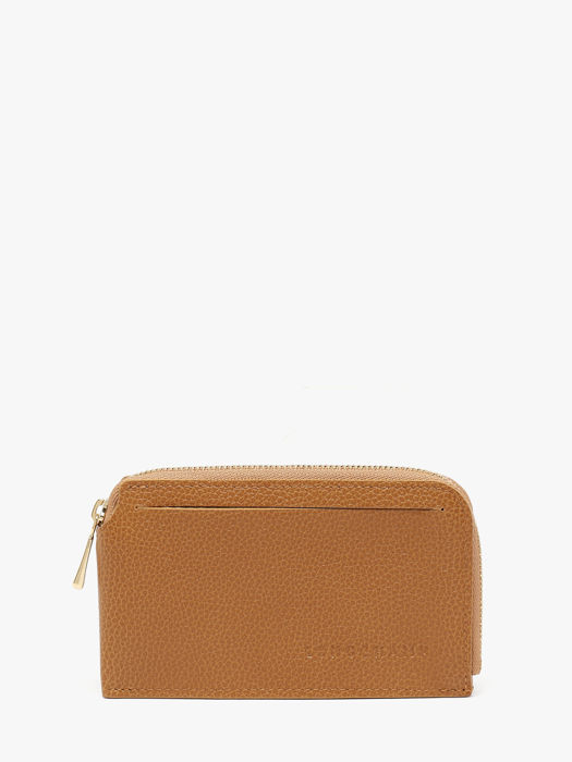 Longchamp Le foulonné Porte billets/cartes Marron