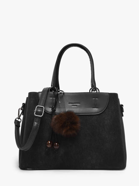 Sac Porté Main Suede Gallantry Noir suede 6