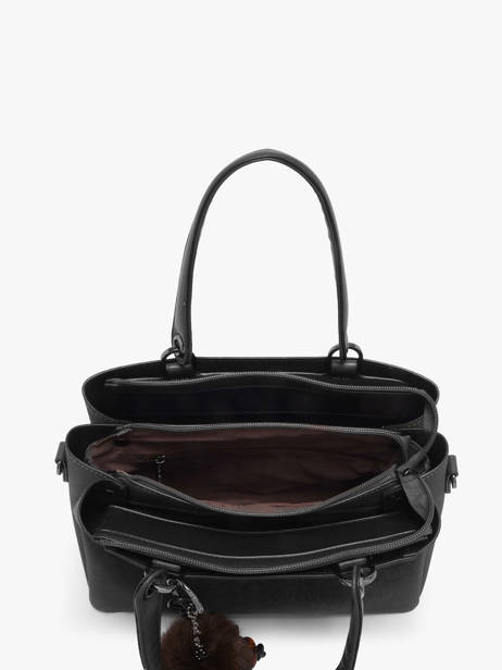 Sac Porté Main Suede Gallantry Noir suede 6 vue secondaire 2