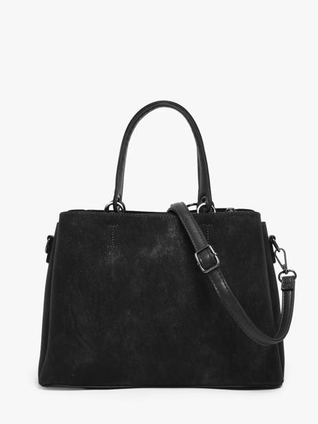 Sac Porté Main Suede Gallantry Noir suede 6 vue secondaire 3