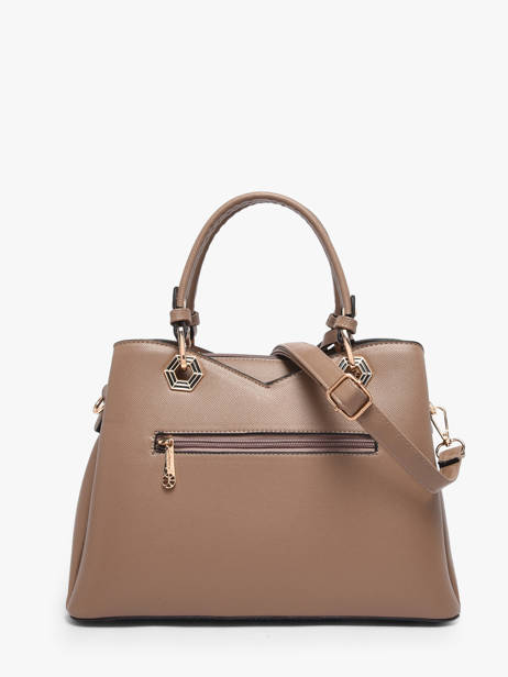 Sac Porté Main Saffiano Gallantry Beige saffiano M9431 vue secondaire 3