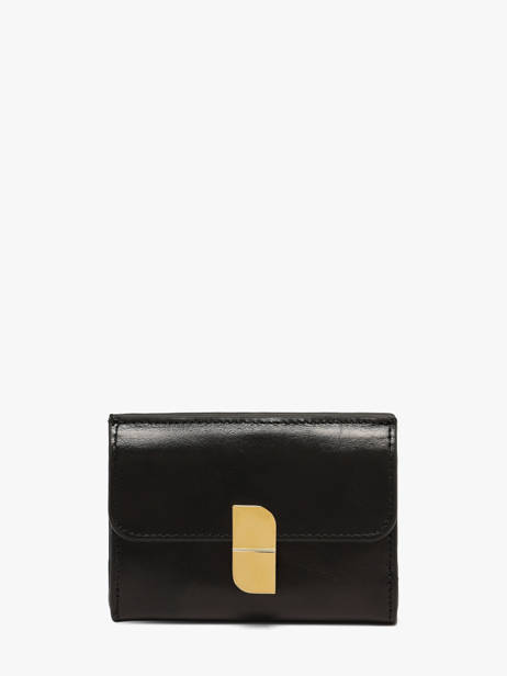 Portefeuille Cuir Nat et nin Noir vintage JOA
