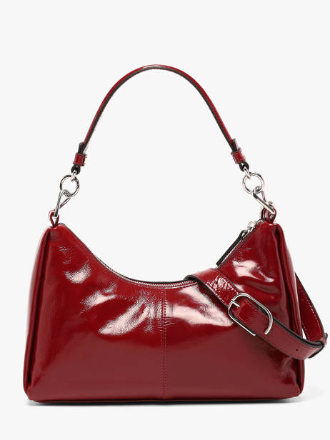 Sac Porté épaule Vintage Cuir Nat et nin Rouge vintage REJINA vue secondaire 4