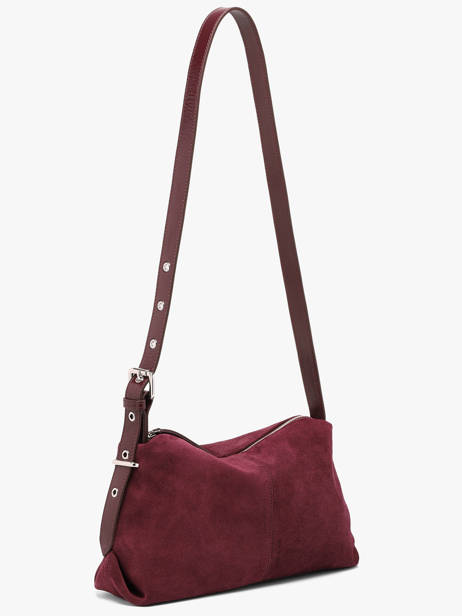 Sac Bandoulière Vintage Nat et nin Rouge vintage BERRY vue secondaire 2