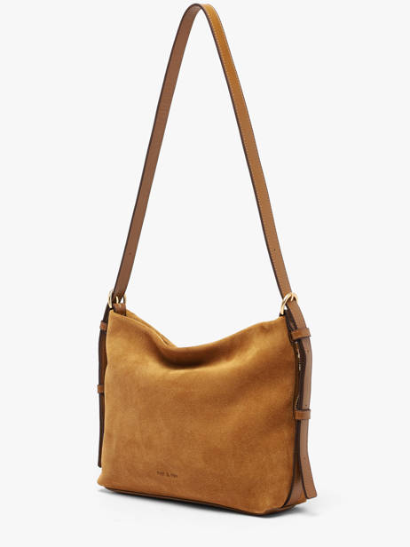 Sac Bandoulière Vintage Nat et nin Marron vintage MIMOREEN vue secondaire 2