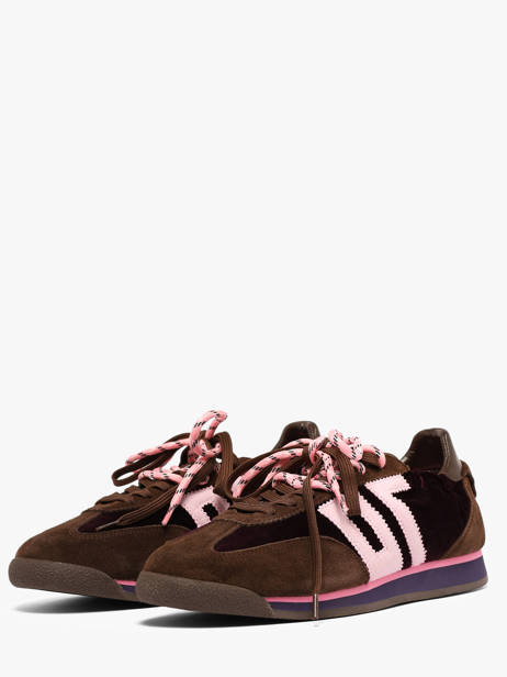 Sneakers Rocket En Cuir Back 70 Marron women 73 vue secondaire 1