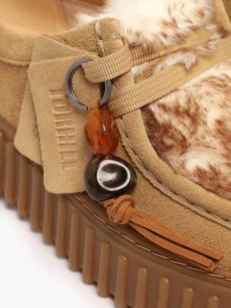 Chaussures Derbies En Cuir Clarks Beige women 26327766 vue secondaire 2