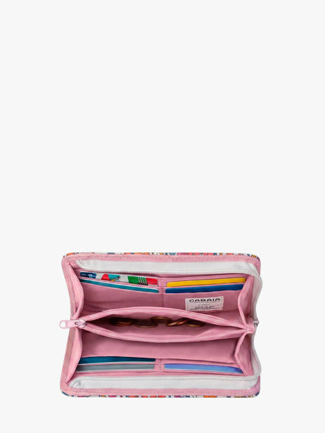 Portefeuille Wallet M Liberty Cabaia Multicolore liberty LIB vue secondaire 1