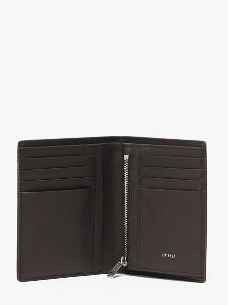 Portefeuille Lucien En Cuir Grainé  Le tanneur Noir lucien graine THGR3301 vue secondaire 1