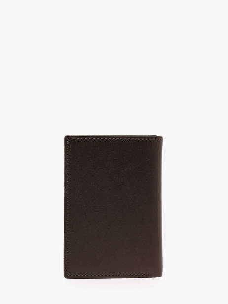 Porte-cartes Lucien En Cuir Huilé Le tanneur Marron lucien huile THHU3510 vue secondaire 2