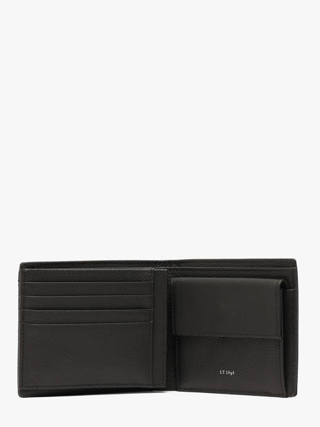 Portefeuille Lucien En Cuir Grainé Le tanneur Noir lucien graine THGR3350 vue secondaire 1