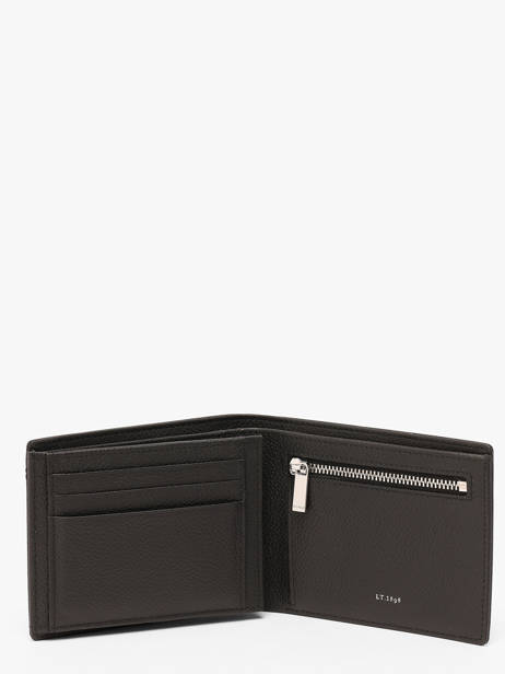 Portefeuille Lucien En Cuir Grainé Le tanneur Noir lucien graine THGR3314 vue secondaire 1