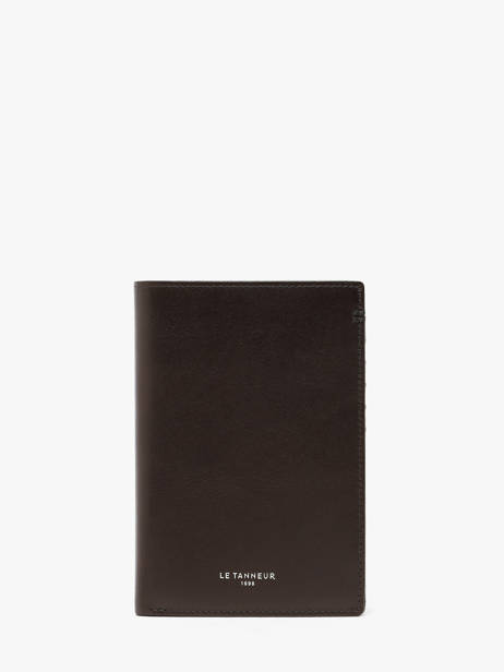 Portefeuille Lucien En Cuir Huilé Le tanneur Marron lucien huile THHU3311