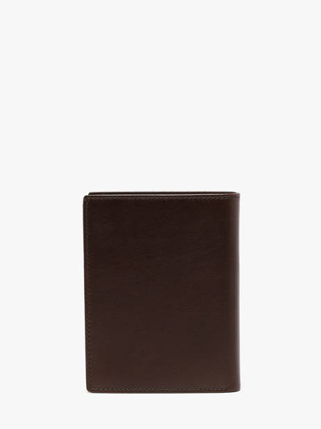 Portefeuille Lucien En Cuir Huilé Le tanneur Marron lucien huile THHU3301 vue secondaire 2