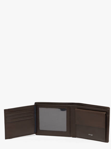 Portefeuille Lucien En Cuir Huilé Le tanneur Marron lucien huile THHU3350 vue secondaire 2