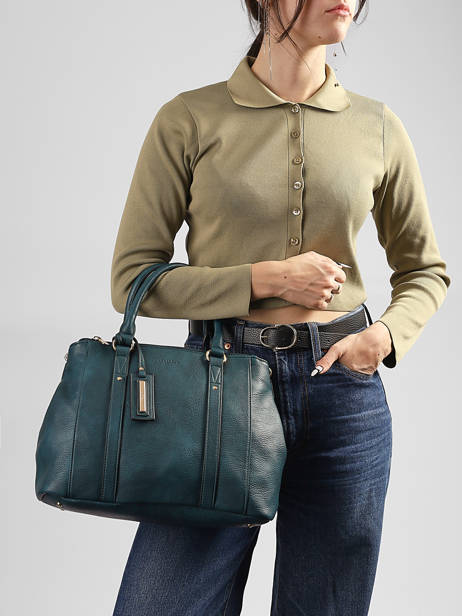 Sac Porté Main Toscane Hexagona Bleu toscane 579738 vue secondaire 1