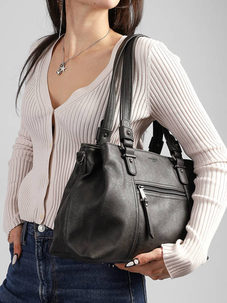 Sac Porté épaule Gracieuse Hexagona Noir gracieuse 315292 vue secondaire 2