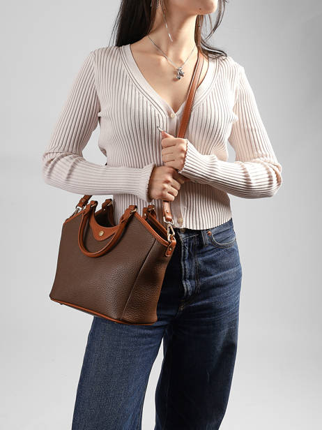 Sac Porté Main Ella Hexagona Marron ella 2420281 vue secondaire 1