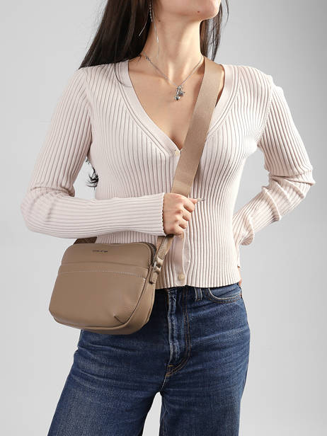 Sac Bandoulière Dune David jones Beige dune CM7778 vue secondaire 1