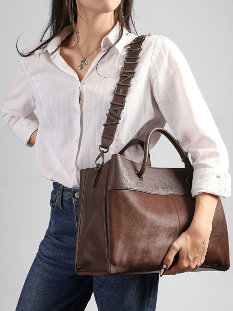 Sac Porté Main Alexia Winter Valentino Marron alexia winter VBSA9N02 vue secondaire 1