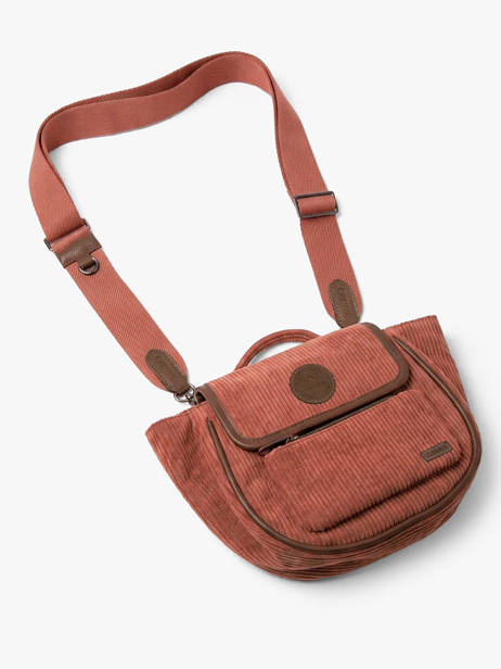 Sac Bandoulière Wanderer Coton Cabaia Orange wanderer CROSSWAN vue secondaire 1