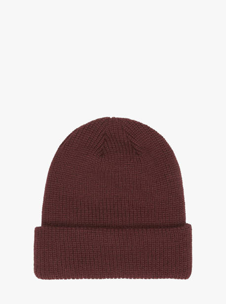 Bonnet Quiksilver Rouge accessories QYHA3445 vue secondaire 2