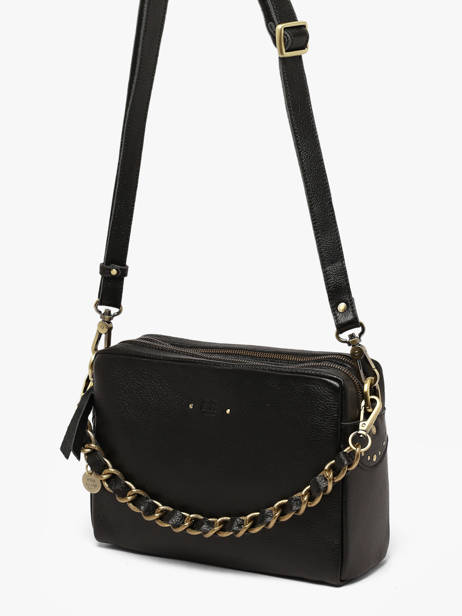 Sac Bandoulière Vintage Mila louise Noir vintage 23673LC1 vue secondaire 1