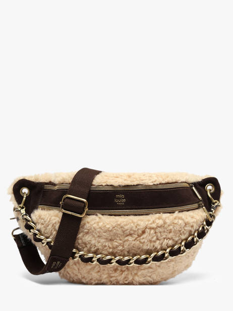 Sac Banane Mila louise Marron fr 23689MFR